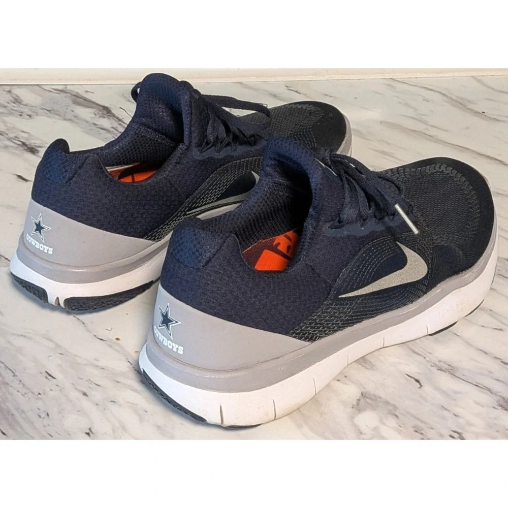 Nike Free Trainer X NFL‎ v7 'Dallas Cowboys' Sneakers AA1948-405 Men's Size 8
